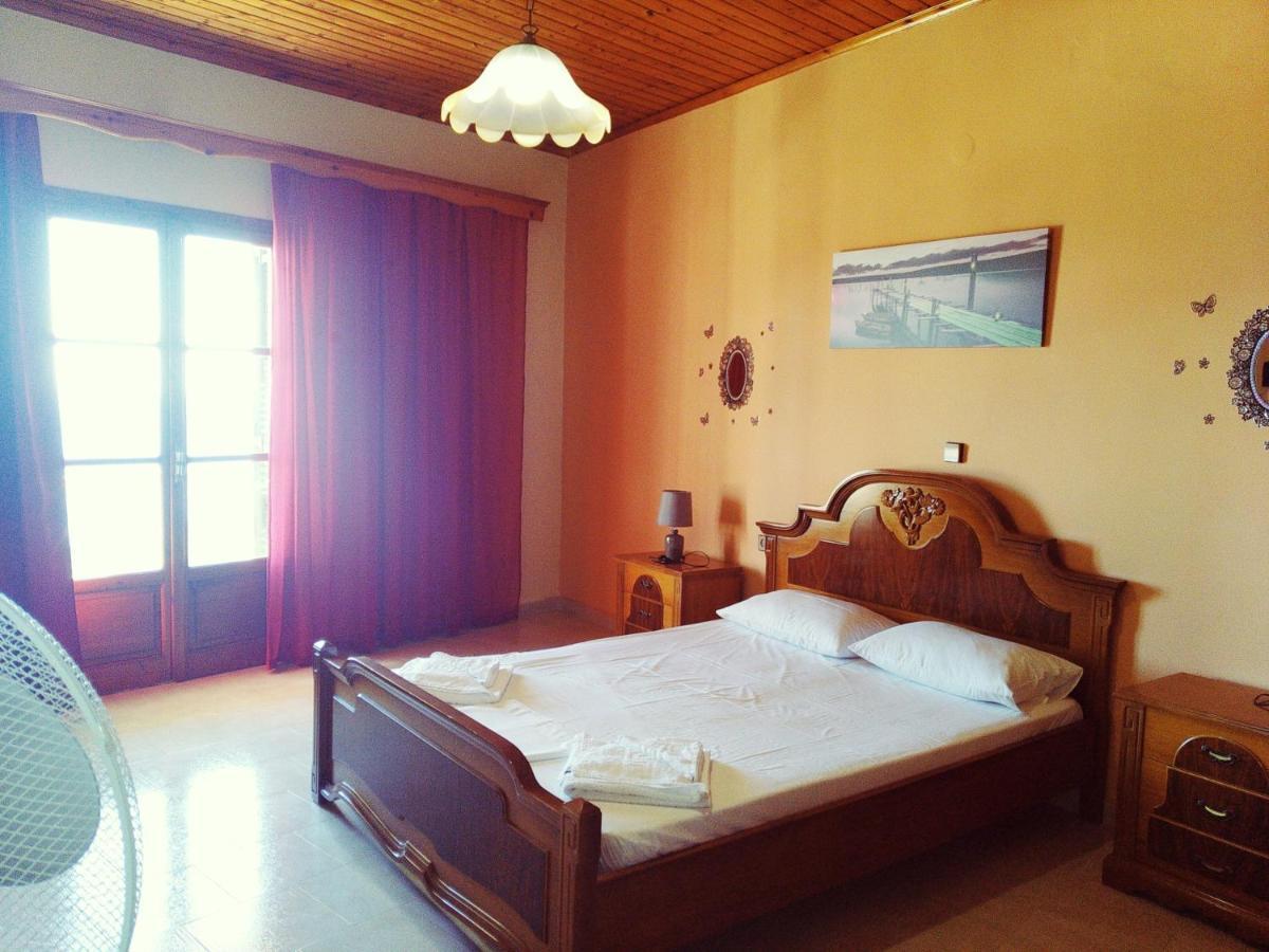 Traditional Panoramic Sea View House Lakones Экстерьер фото