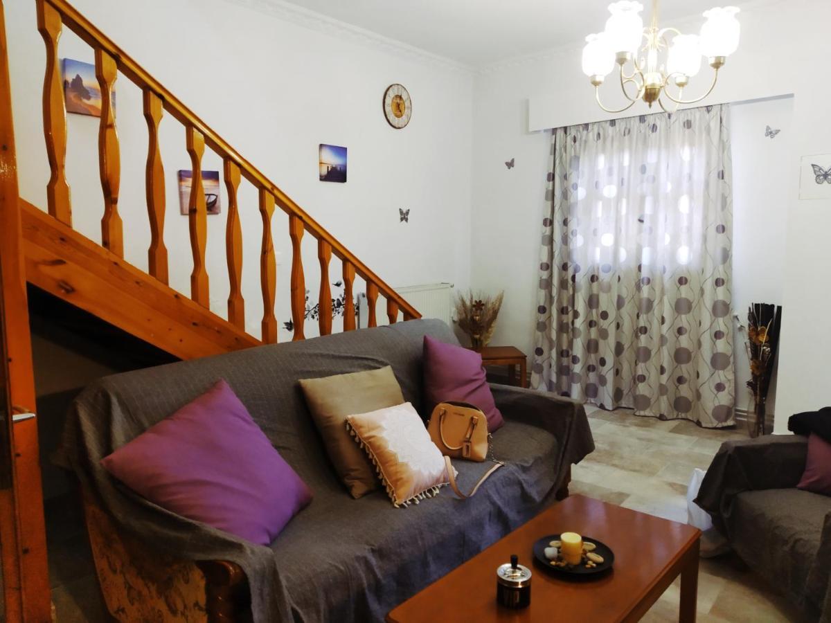 Traditional Panoramic Sea View House Lakones Экстерьер фото