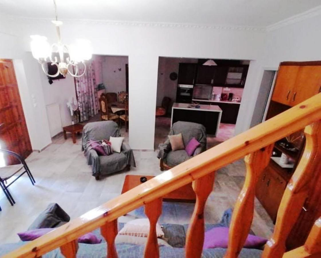 Traditional Panoramic Sea View House Lakones Экстерьер фото