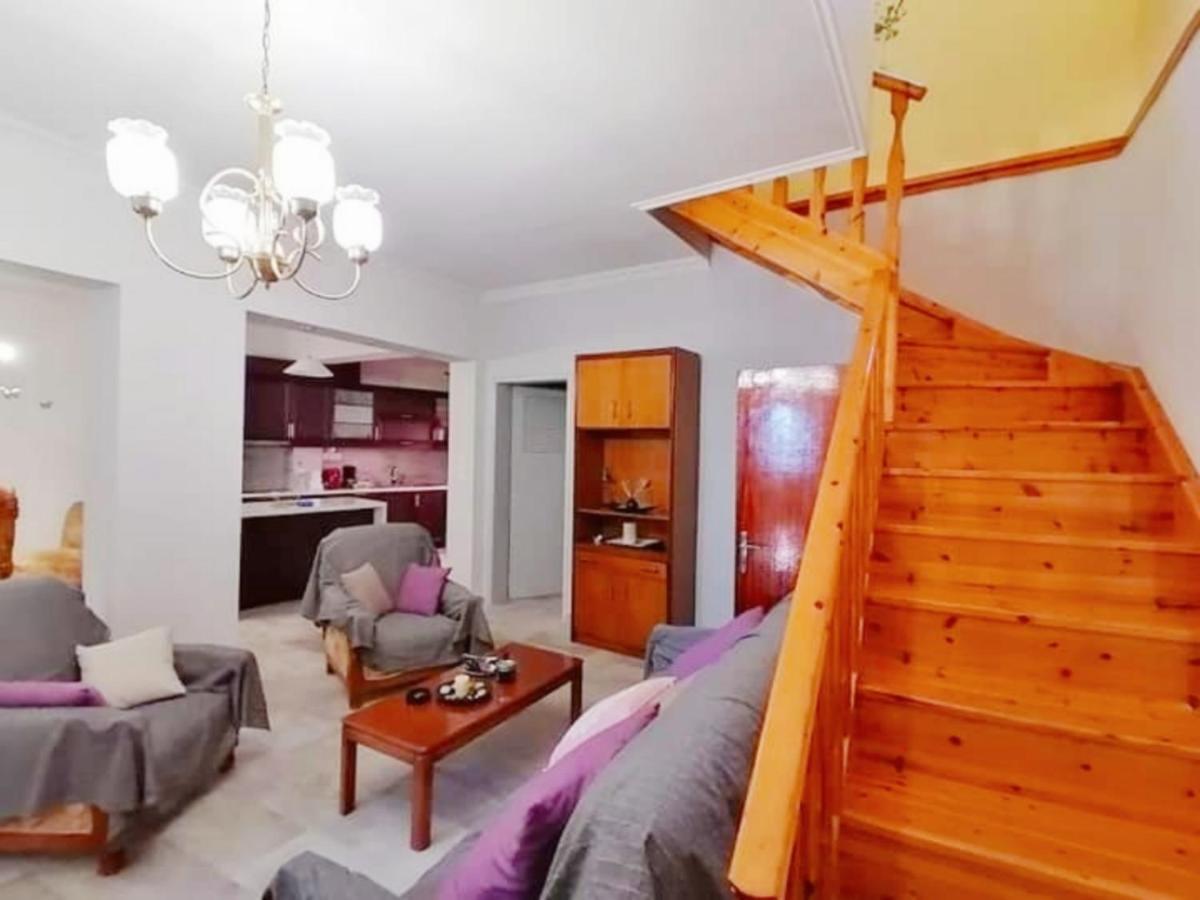 Traditional Panoramic Sea View House Lakones Экстерьер фото
