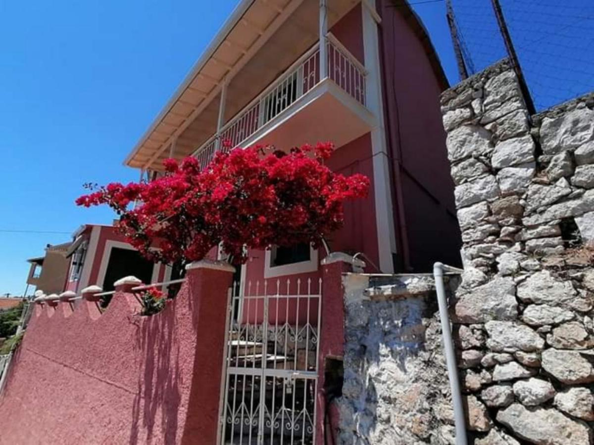 Traditional Panoramic Sea View House Lakones Экстерьер фото