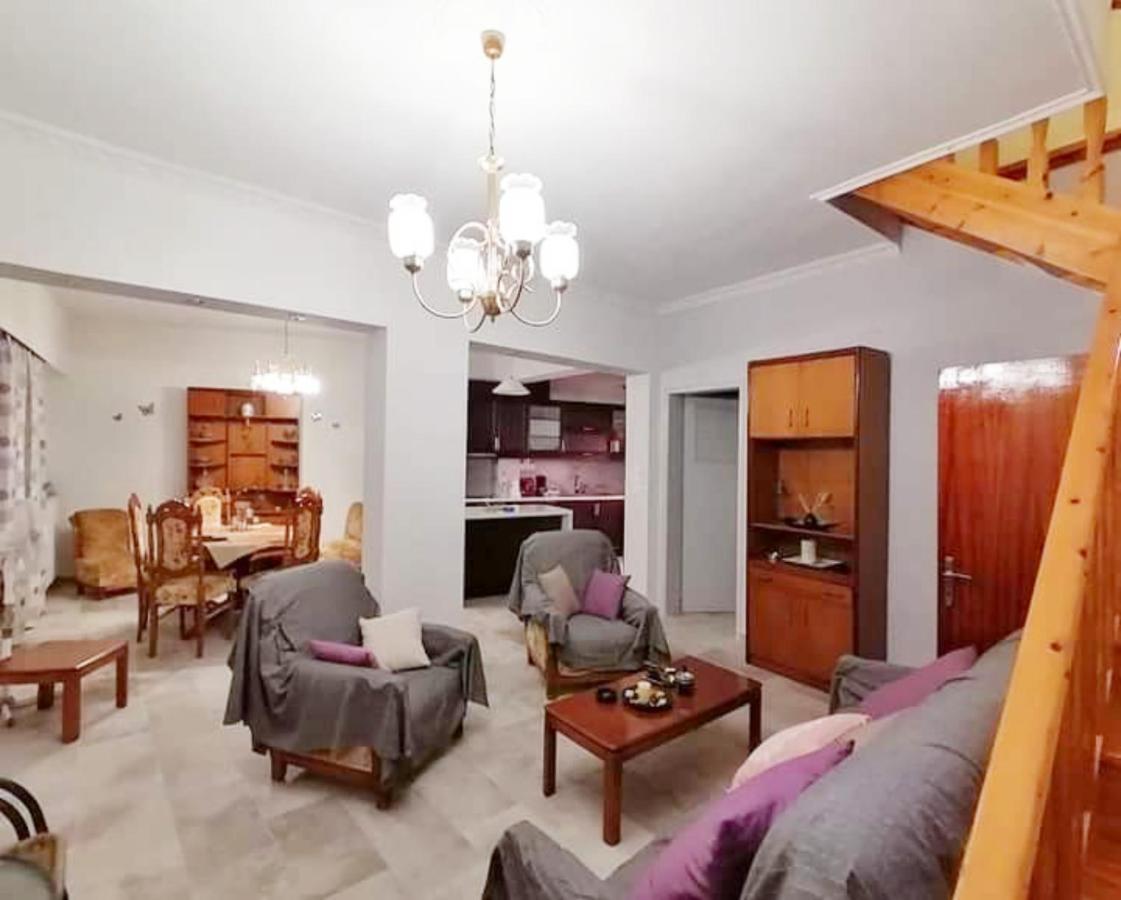 Traditional Panoramic Sea View House Lakones Экстерьер фото
