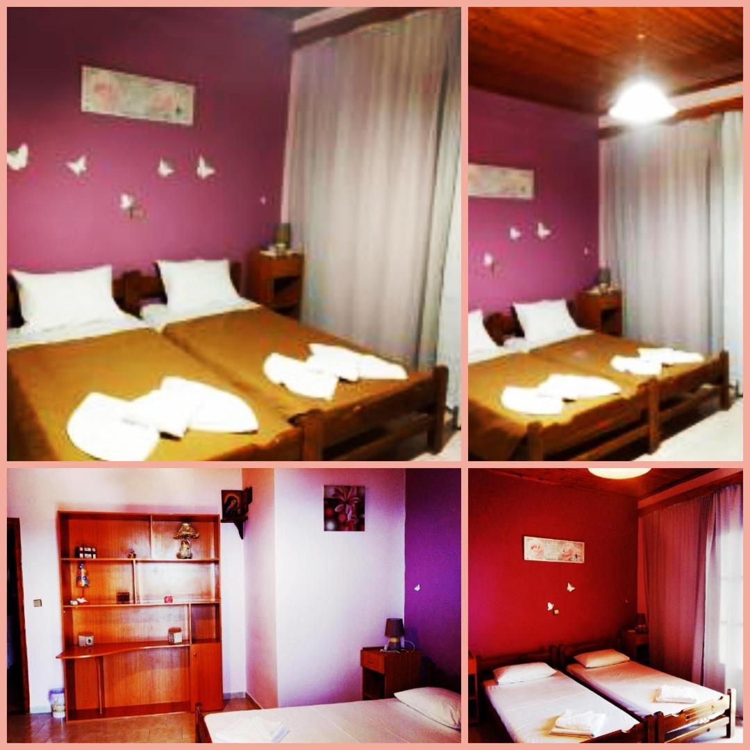 Traditional Panoramic Sea View House Lakones Экстерьер фото