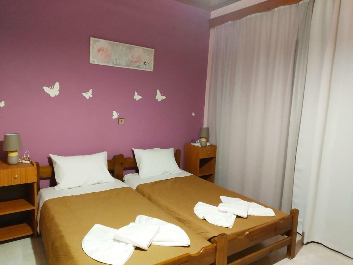 Traditional Panoramic Sea View House Lakones Экстерьер фото